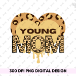 young mom png pdf design file