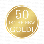 50 is the new gold! PNG