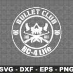 Bullet Club BC-4 Life SVG