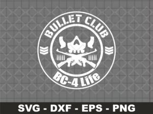 Bullet Club BC-4 Life SVG