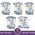 Bundle Birthday Girl Svg, Birthday Princess SVG, PNG,