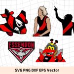 Essendon Mascot SVG, PNG, Vector EPS, Essendon Football Club Logo