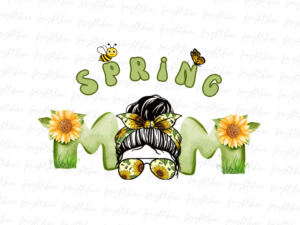 Spring mom shirt Design