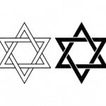 Star of David Jewish Star SVG Image Clipart