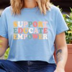 Support Educate Empower SVG T-Shirt Design