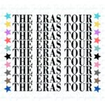 The Eras Tour SVG PNG DXF EPS