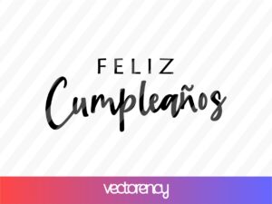 feliz cumpleaños svg