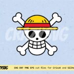 one piece jolly roger svg