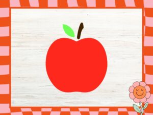 Apple SVG Cricut, clipboard crafts, clipboard design templates, clipboard vinyl decals