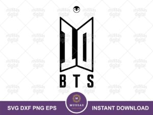 BTS 10th Anniversary Logo SVG