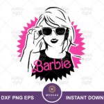 Barbie Swift SVG, Funny Barbie Taylor Swift Design Download