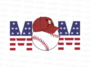 Baseball mom png Design Sublimation