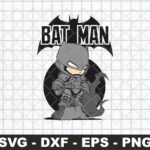 Batman Theme Cute Design, Suitable for Cricut, SVG, PNG, EPS