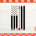 Bow Hunting Hunt SVG American Flag - Digital Clipart Bundle for Cricut and Silhouette Crafts