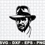 Download Harrison Ford Indian Jones SVG Vector PNG