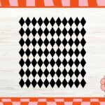 Harlequin Pattern Diamond Pattern SVG