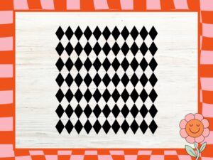 Harlequin Pattern Diamond Pattern SVG