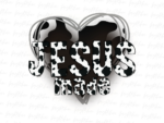 Jesus Made Heart Cowhide PNG PDF