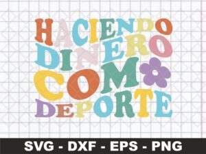 Karol G Lyric SVG Haciendo dinero como deporte