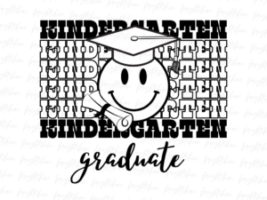 Kindergarten Grad PNG Sublimation Design