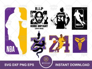 Kobe Black Mamba SVG Bundle 2023