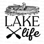 Lake Life PNG Sublimation Design