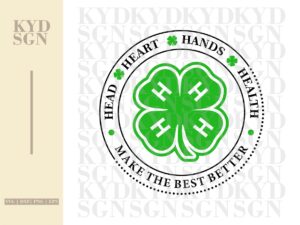 Lucky Sign SVG, Clover Vector