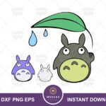 My Neighbor Totoro SVG, Clip Art PNG, EPS Vector