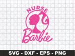 Nurse Barbie SVG