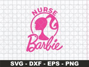 Nurse Barbie SVG