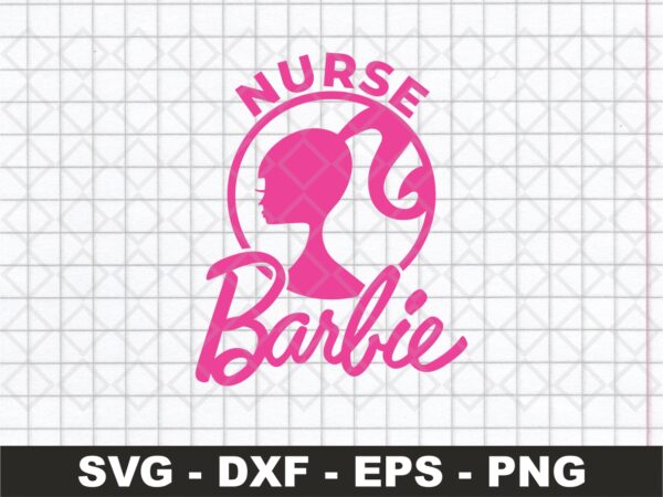 Nurse Barbie SVG