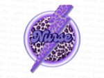 Nurse Leopard Lightning Bolt PNG