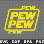 PEW PEW Star Wars SVG