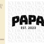 Papa Est 2023 SVG file