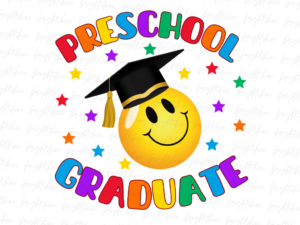 Preschool Grad Shirts PNG Design