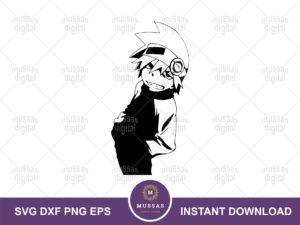 Soul Eater Evans SVG Cricut