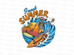 Sweet summer skull png Design Sublimation