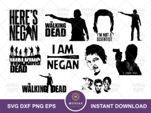 The Walking Dead SVG Bundle