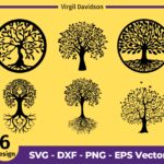 Tree of Life SVG Bundle, Tree of Life Silhouette, Celtic Tree of Life Cricut