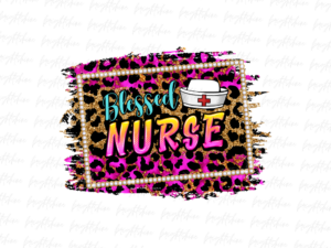 blessed nurse png Files For Sublimation