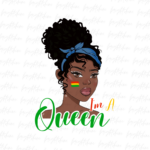 juneteenth I'm a queen png, Juneteenth PNG