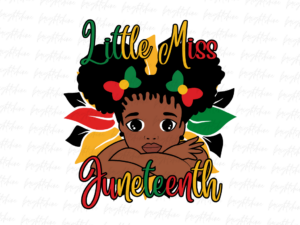 little miss juneteenth png PDF