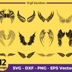 Angel Wings SVG, Wings Bundle, Angel Wings Cricut