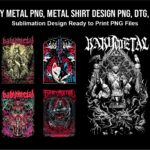 Baby Metal PNG, Metal Shirt Design PNG, DTG, DTF