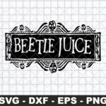 Beetlejuice Logo SVG