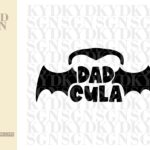 Dad Cula Svg, funny halloween shirt design png