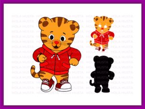 Daniel Tiger Cut File SVG