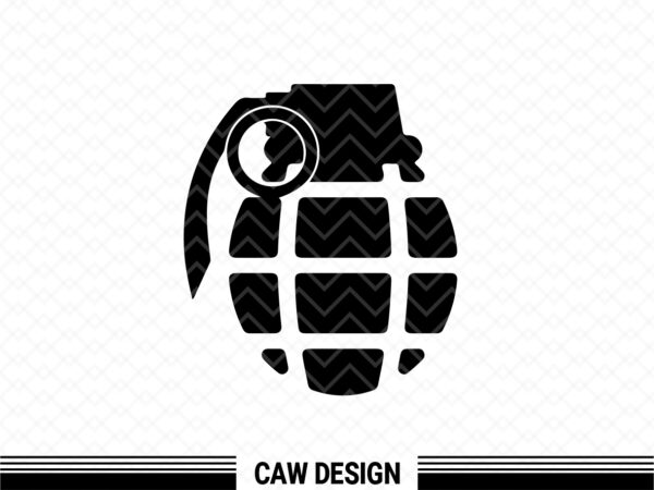 Grenade Hand Grenade Image Cut File