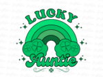 Lucky Auntie PNG Design Sublimation