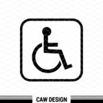 Wheelchair Disability SVG